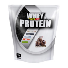 Сывороточный протеин, Whey Protein +урсоловая кислота, Power Pro, 1 кг (Шоколадный пломбир)