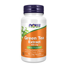 Добавка для здоровья, Green Tea Extract 400 mg, NOW, 100 капсул