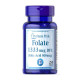 Витамины и минералы, Folate 1333 mcg DFE (Folic Acid 800 mcg), Puritan's Pride, 250 таблеток