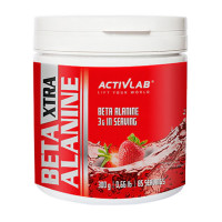 Бета-аланін, Beta Alanine Xtra, Activlab, 300 г (Полуниця)
