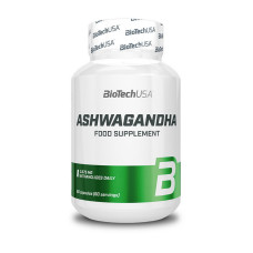 Ашваганда, Ashwagandha, BioTech, 60 капсул