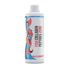 Коллаген, Fish Collagen Peptides Zero, MST, 1 л (Дикая вишня)
