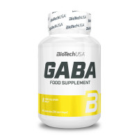 Добавка для здоровья, GABA 1000 mg, BioTech, 60 капсул