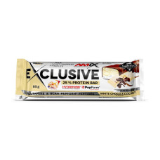 Протеиновый батончик, Exclusive Protein Bar 25%, AMIX, 85 г (Белый шоколад с кокосом)