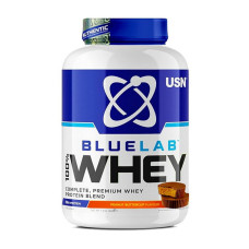 Сывороточный протеин, Blue Lab 100% Whey, USN, 2 кг (Шоколадная конфета с арахисовой пастой)