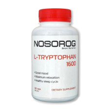 Амінокислоти, L-Tryptophan 1600, NOSOROG, 120 капсул