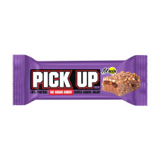 Протеиновый батончик, Pick Up Bar No Sugar Added, FitWin, 45 г (Хрустящая карамель с грецким орехом)