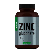 Цинк, Zinc Gluconate, Sporter, 90 таблеток