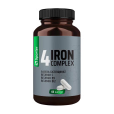 Железо, 4Iron Complex, Sporter, 60 капсул