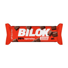 Протеиновый батончик, Bilok 30%, Sporter, 60 г (Шоколад)