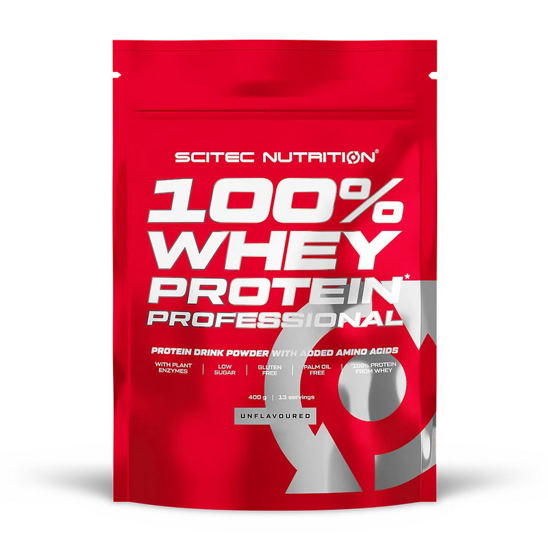 Scitec Nutrition 100% Whey Protein Professional (400 g, unflavoured) Scitec Nutrition 100% Whey Protein Professional (400 g, unflavoured)