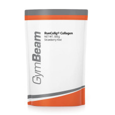 GymBeam RunCollg Collagen (500 g, strawberry kiwi)
