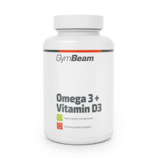GymBeam Omega 3 + Vitamin D3 (90 sgels)