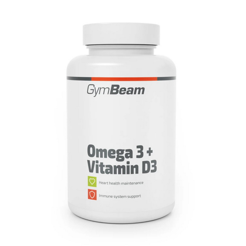 GymBeam Omega 3 + Vitamin D3 (90 sgels) GymBeam Omega 3 + Vitamin D3 (90 sgels)