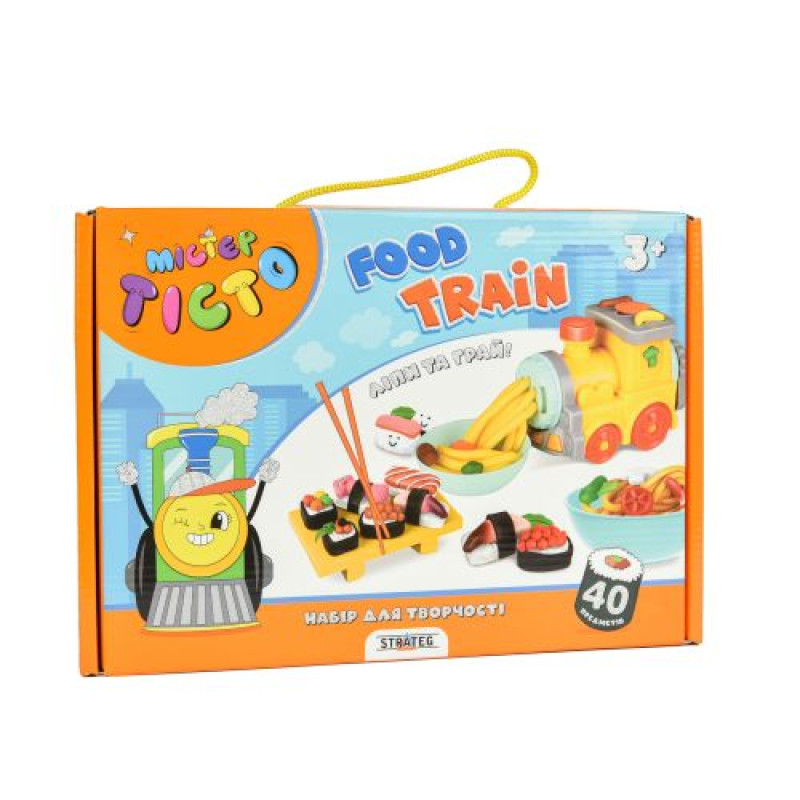 Набор для творчества "Мистер тесто. Food Train" укр