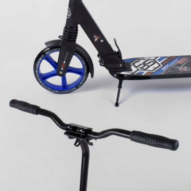 Самокат алюминиевый Best Scooter, d колес - 20см, колеса PU, 2 аммортизатора, в кор-ке