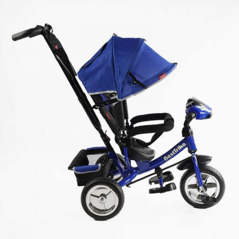 Велосипед 3-х колесный Best Trike (1) КОЛЕСО ПЕНА, d=25см переднее, d=20см задние, фара музыкальная, USB, Bluetooth, в коробке