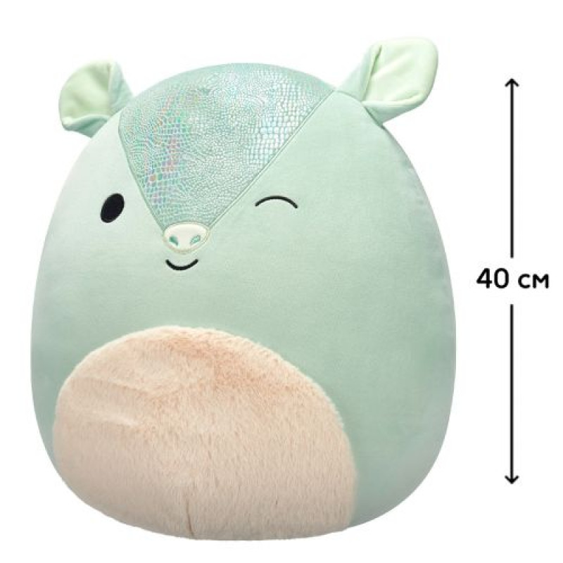 Мягкая игрушка Squishmallows – Броненосец Арилла (40 cm)
