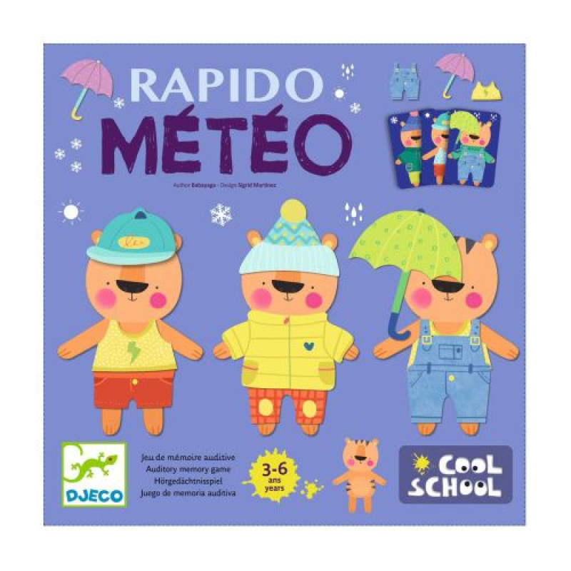 Настольная игра DJECO "Рапидо Метео"