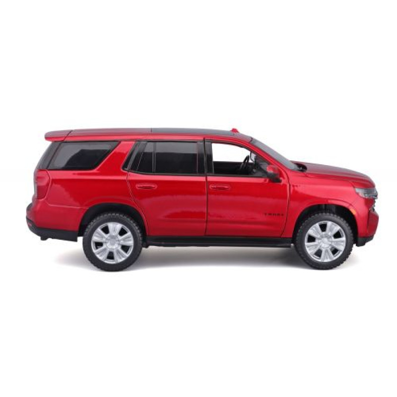 Автомодель в масштабе 1:24 - 2021 Chevy Tahoe красный