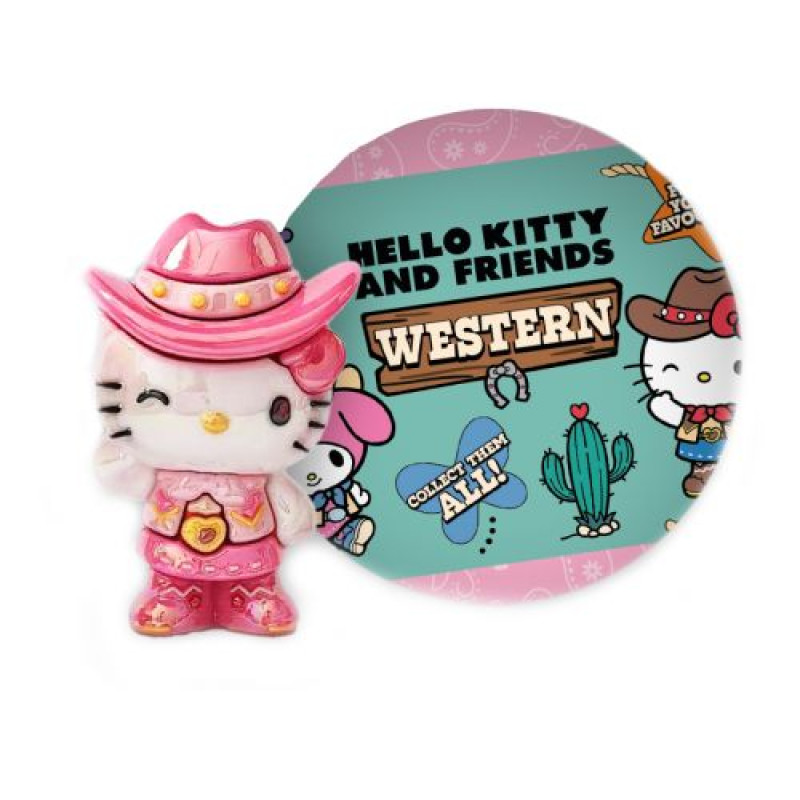 Дисплей фигурок-сюрпризов Cool Things серии Hello Kitty - Звезды Вестерна (18 шт.)