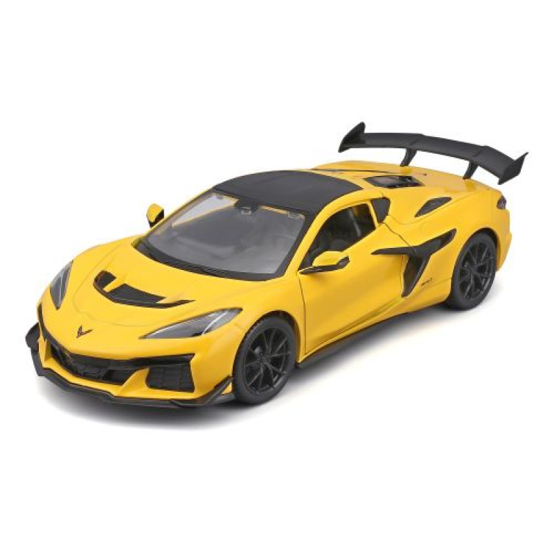 Машинка іграшкова 2025 Corvette ZR1 Coupe, масштаб 1:24 жовтий