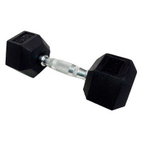 Гантель шестигранна обгумована HouseFit DD 6442 5 кг (К00012794)