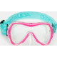 Маска для дайвінгу Aqua Speed ALIZE FS 62933 рожевий, блакитний Діт One Size