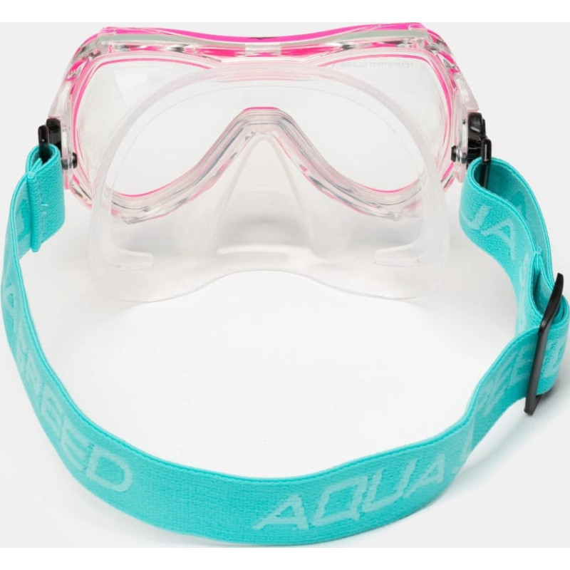 Маска для дайвінгу Aqua Speed ALIZE FS 62933 рожевий, блакитний Діт One Size