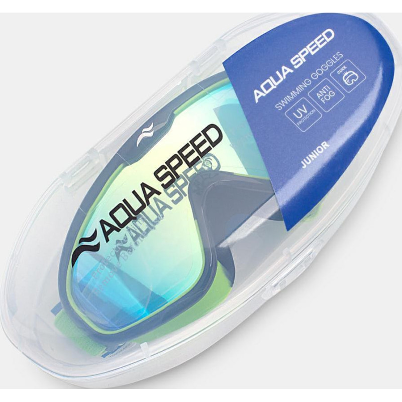 Окуляри для плавання Aqua Speed TIVANO JR FS Mirror 62945 зелений Діт One Size