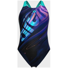 Купальник закритий для жінок Arena FLOW SWIMSUIT V BACK LB