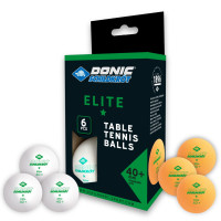 М'ячі Donic Elite 1зірка 40+ 6шт