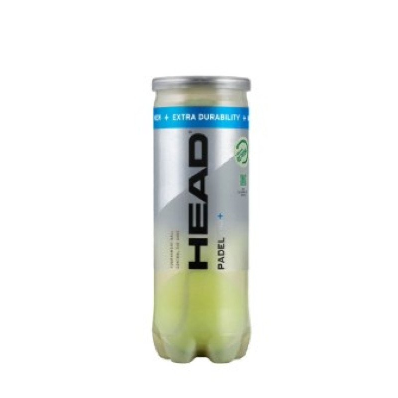 М'ячі для падел тенісу Head PADEL PRO+ 3B М'ячі для падел тенісу Head PADEL PRO+ 3B