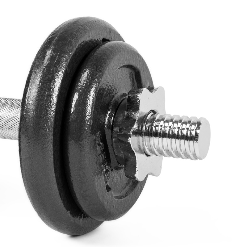 Гантель набірна 10кг 1шт LiveUp DUMBELL SET