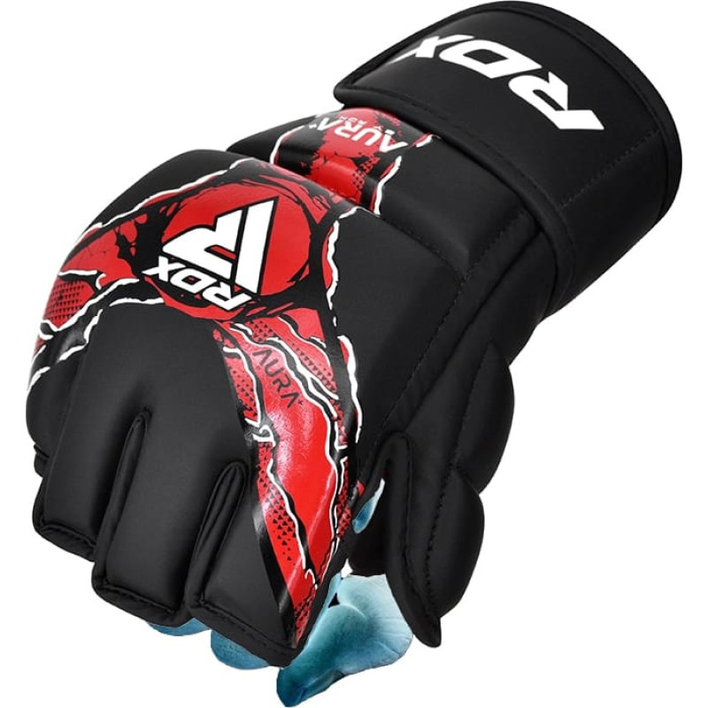 Тренувальні рукавиці RDX Grappling Gloves New Aura F17