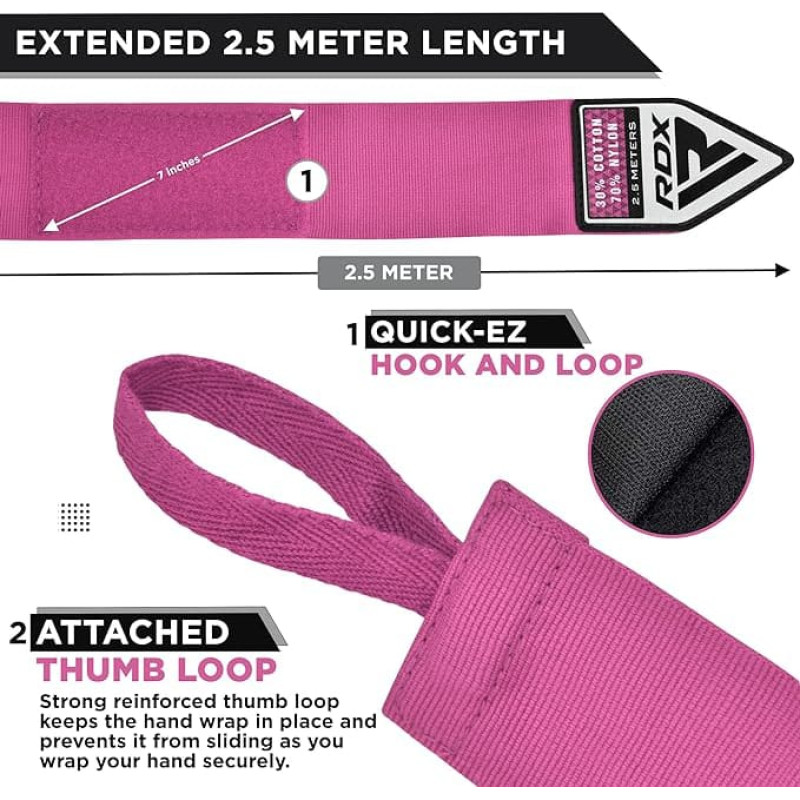 Бинти RDX Hand Wraps 2.5 Meter