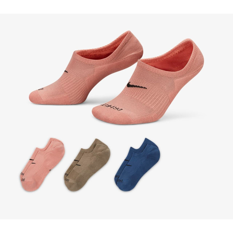 Шкарпетки Nike U NK EVERYDAY PLUS CUSH FOOTIE 3 пари