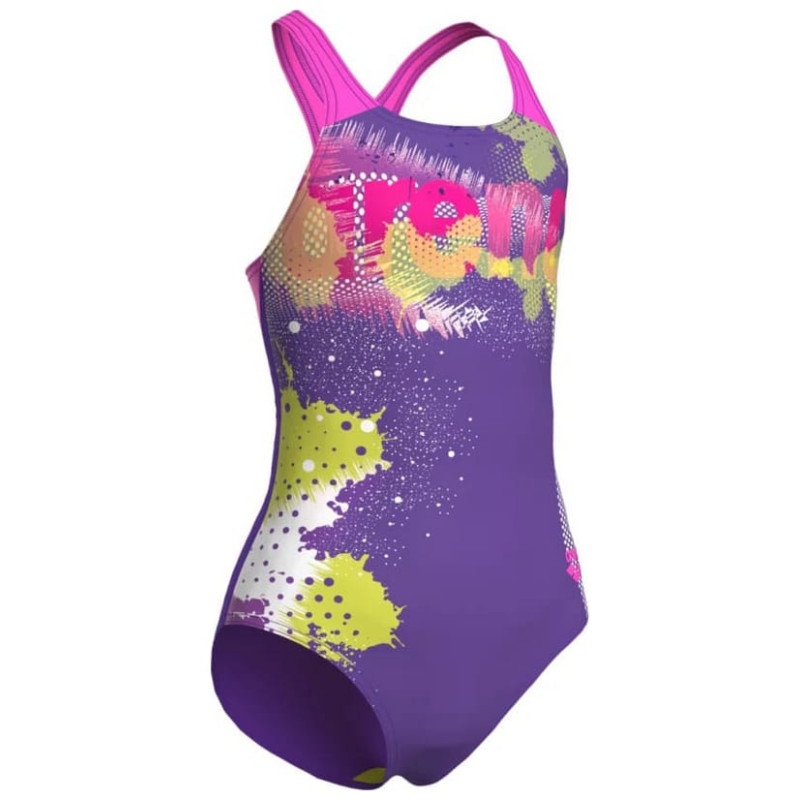 Купальник для дівчат Arena LIGHT TRICKS SWIMSUIT SWIM PRO