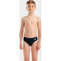 Плавки-сліпи для хлопчиків Arena TALES SWIM BRIEFS чорний, бірюзовий Діт 116 см