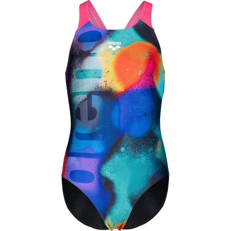 Купальник закритий для дівчат Arena SPRAY PAINT SWIMSUIT SWIM PRO