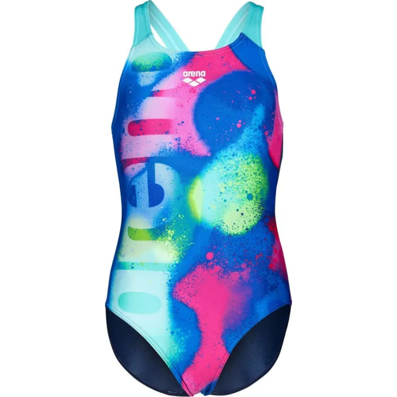 Купальник закритий для дівчат Arena SPRAY PAINT SWIMSUIT SWIM PRO
