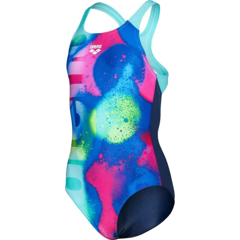 Купальник закритий для дівчат Arena SPRAY PAINT SWIMSUIT SWIM PRO