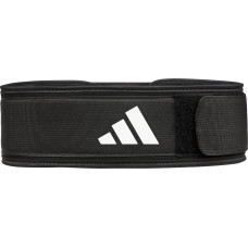 Пояс для важкої атлетики Adidas Essential Weightlifting Belt чорний Уні S (72,4 - 85 см)