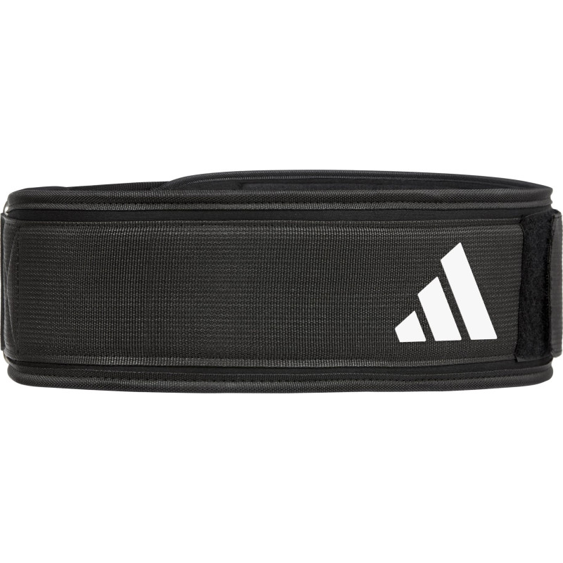 Пояс для важкої атлетики Adidas Essential Weightlifting Belt чорний Уні S (72,4 - 85 см)