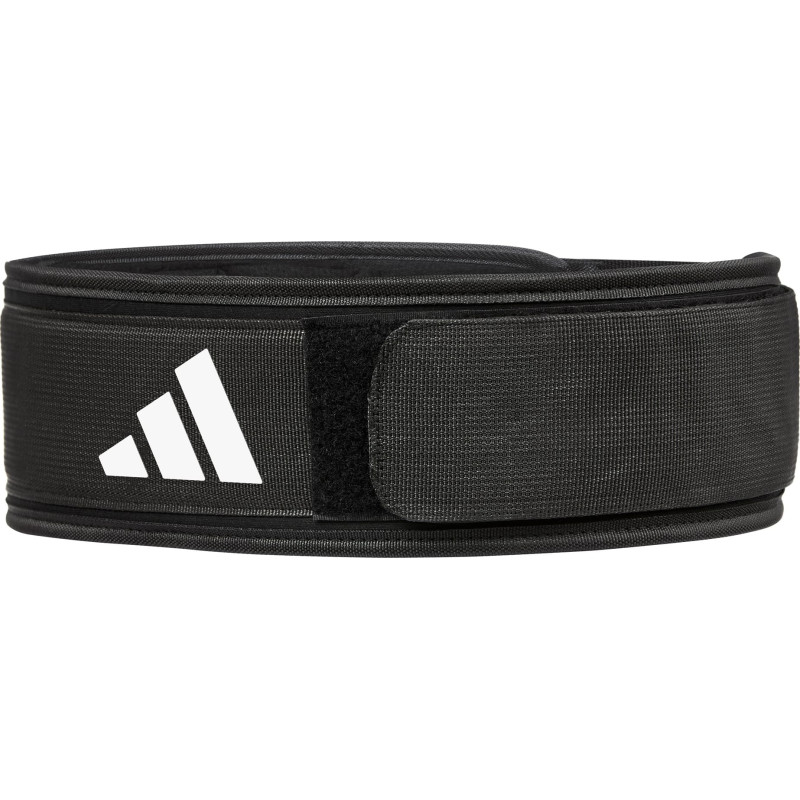 Пояс для важкої атлетики Adidas Essential Weightlifting Belt чорний Уні S (72,4 - 85 см)