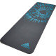 Килимок для йоги Adidas Tie-Dye Yoga Mat сірий, блакитний Уні 183 х 61 х 1 см