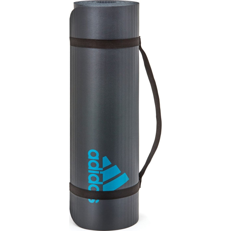 Килимок для йоги Adidas Tie-Dye Yoga Mat сірий, блакитний Уні 183 х 61 х 1 см