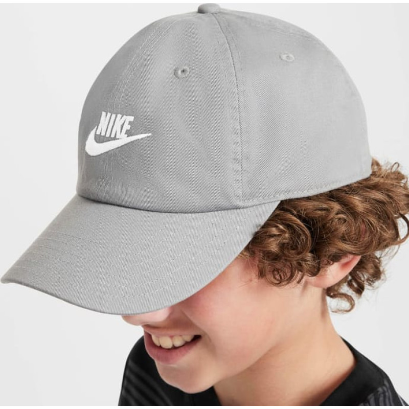 Кепка Nike K NK CLUB CAP US CB FUT WSH сірий Діт One Size