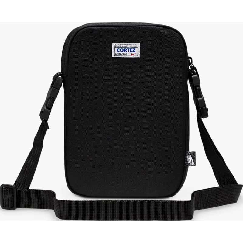 Сумка через плече Nike NK HRTGE CRSSBY-CORTEZ PTCH 4L чорний Уні 15 x 23 x 8 см