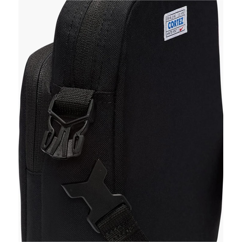 Сумка через плече Nike NK HRTGE CRSSBY-CORTEZ PTCH 4L чорний Уні 15 x 23 x 8 см